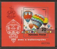 www.europhila-coins.com - Block  162   Luftfahrt - Heiluftballons