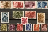 www.europhila-coins.com - kompletter  Jahrgang  1944  postfrisch /mint , Mi.  745-759