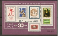 www.europhila-coins.com - 1975   Block  114    Ungarische  Briefmarken