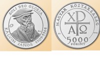 www.europhila-coins.com - 2009   Kalvin  Janos - 5000 Ft.  Ag  - PP -