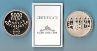 www.europhila-coins.com - 5000 Ft.  Ag - PP -   EU  Beitritt