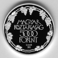 www.europhila-coins.com - 2008   Silber - BU -  5000 ft.    Tokai  Weingegende