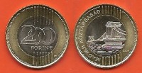 www.europhila-coins.com - 200  Ft.  - BU - Donaubrcke