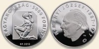 www.europhila-coins.com - 5000  Ft.  Silber -  PP -  Remenyi  Jozsef
