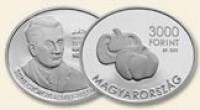 www.europhila-coins.com - 3000  Ft.   Silber  in  BU   -   Nobelpreistrger  Sz.G.  Albert