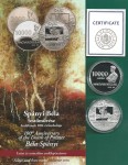 www.europhila-coins.com - 10000 Ft.  Silber  -   PP -  Spanyi  Bela   